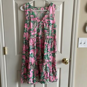 Never worn. Lilly Pulitzer Lorina Swing Dress